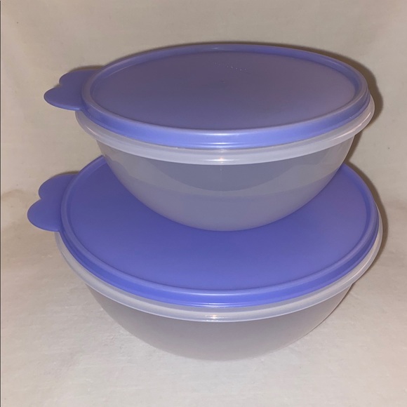 Tupperware Wondalier 12 cup & 6 cup Bowls